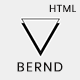 Bernd - Clean & Minimal Portfolio HTML5 Template - ThemeForest Item for Sale