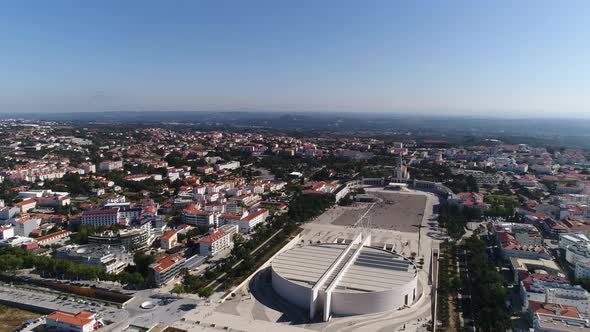 Sanctuary of Fatima. Portugal 4k