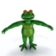 Cartoon Frog - 3DOcean Item for Sale