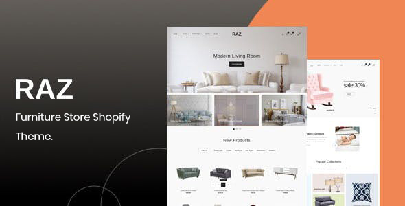 Raz – Furniture Shopify Theme