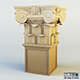 Column capital - 3DOcean Item for Sale