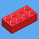 LEGO Brick Collection - 35 pieces - 3DOcean Item for Sale