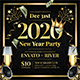New Year Party Flyer V22 - GraphicRiver Item for Sale