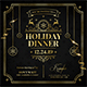 Christmas Holiday Dinner Flyer - GraphicRiver Item for Sale