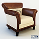 Club chair patti - 3DOcean Item for Sale