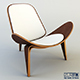 Shell chair - 3DOcean Item for Sale