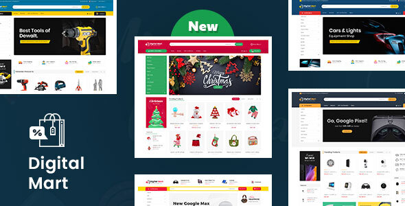 DigitalMart - OpenCart Multi-Purpose Responsive Theme