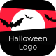 Flat Halloween Logo - VideoHive Item for Sale