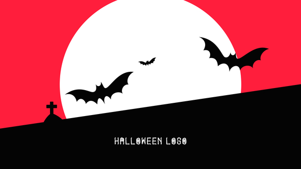 Flat Halloween Logo alt