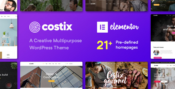 Costix - All-in-One Elementor WordPress Theme