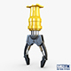 Hydraulic grab v 1 - 3DOcean Item for Sale