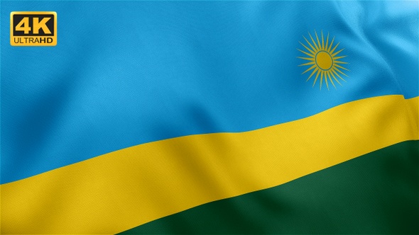 Rwanda Flag - 4K