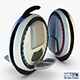 Ninebot One white - 3DOcean Item for Sale