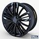 Style 332 wheel black Mid Poly - 3DOcean Item for Sale