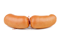 Sausages isolated on the white background - PhotoDune Item for Sale