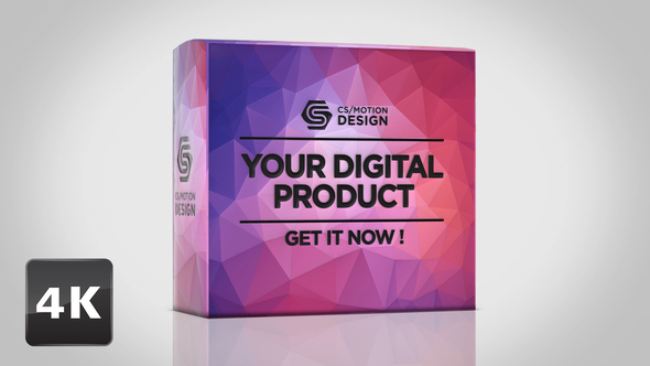 Digital Product Package Mockup