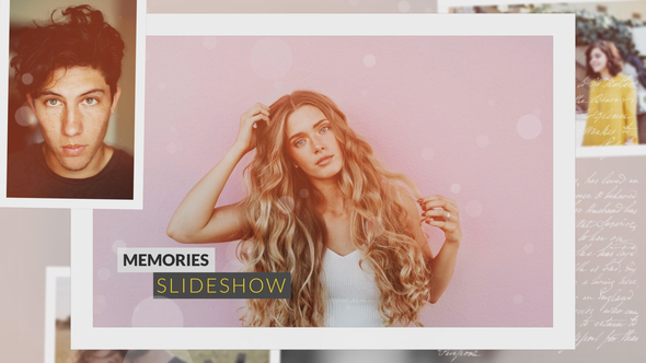 Stylish slideshow of memories