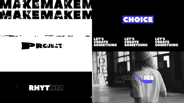 Bold Typo Opener | Stomp Kinetic Titles alt