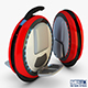 Ninebot One red - 3DOcean Item for Sale