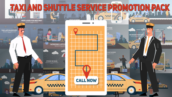 Taxi and Shuttle Service Promotion Pack