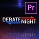 Debate Night Elements | MOGRT for Premiere Pro - VideoHive Item for Sale