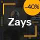 Zays - Creative Personal Portfolio Template - ThemeForest Item for Sale