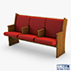 Galil chair red - 3DOcean Item for Sale