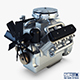 V6 Type Engine v 1 - 3DOcean Item for Sale
