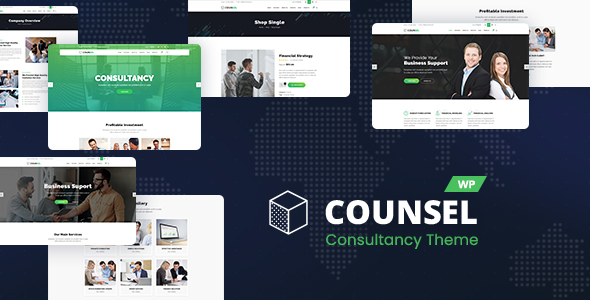 Counsell - Consultancy WordPress Theme