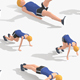 Exercise Animations Bundle Woman - 3DOcean Item for Sale