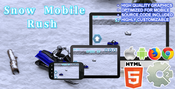 Snow Mobile Rush ( CAPX + HTML5 )