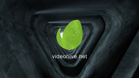 Dark Tunnel Glitch Logo Reveal alt