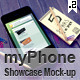 myPhone Showcase Mock-up V.2 - GraphicRiver Item for Sale