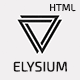 Elysium - Clean & Minimal Portfolio HTML5 Template - ThemeForest Item for Sale