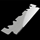 3D Single Edge Blade Razor - 3DOcean Item for Sale
