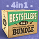 4-in-1 Bestsellers Photoshop Action Bundle - GraphicRiver Item for Sale