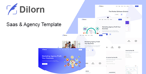 Dilorn - Startup & Agency HTML Template