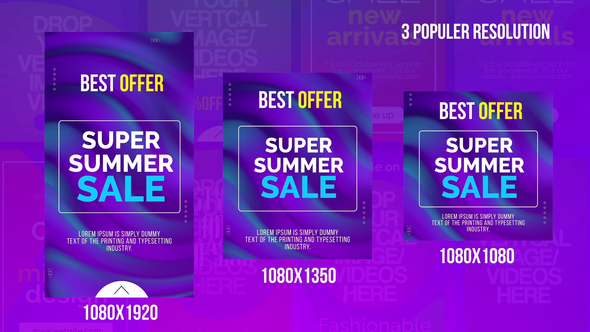 Colorful Intragram Stories alt