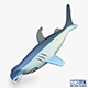 Hammerhead Shark v 1 - 3DOcean Item for Sale