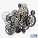 Gear mechanism v 2 - 3DOcean Item for Sale