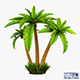 Palm tree v 2 - 3DOcean Item for Sale