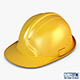 Hard hat yellow v 1 - 3DOcean Item for Sale