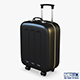 Suitcase black v 1 - 3DOcean Item for Sale