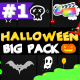 Halloween Party Elements And Titles | FCPX - VideoHive Item for Sale