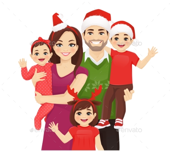 Christmas Family Portrait