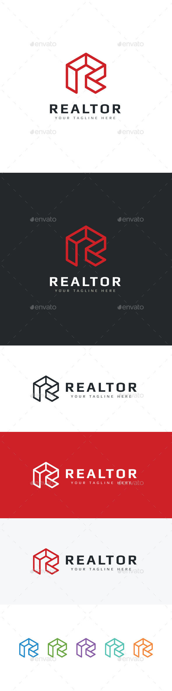 Realtor - Letter R Logo