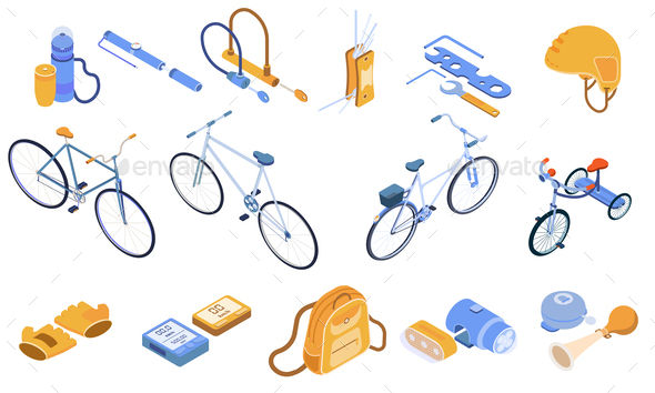 Bicycle Isometric Set