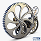 Gear mechanism v 7 - 3DOcean Item for Sale