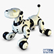 Zoomer Robot Dog Dalmatian - 3DOcean Item for Sale