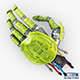 Bio robotic hand v 2 - 3DOcean Item for Sale